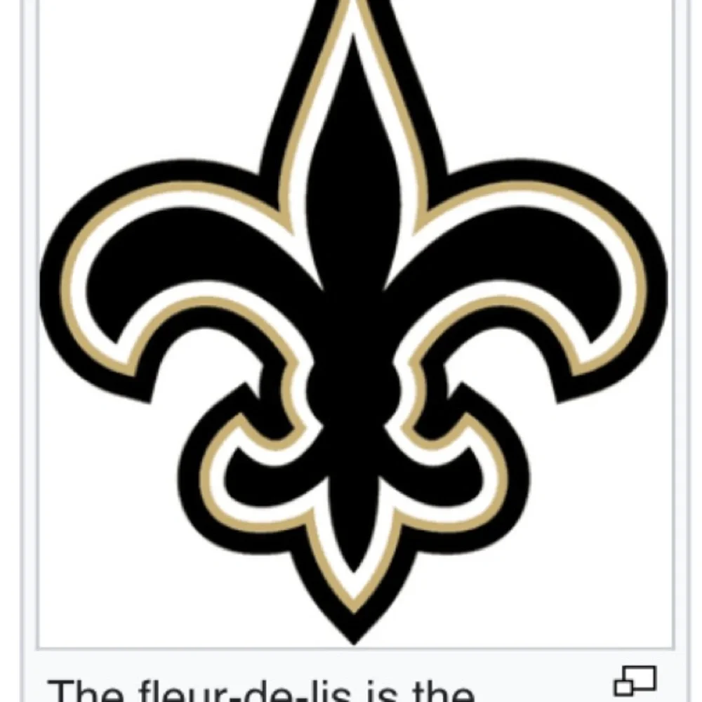 🟡 Vintage - Solid Metal - Aluminum or Pewter - Fleur-de-lis Symbol - Saints Fans - Picture 12 of 12